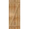 Ekena Millwork Joined Board-n-Batten Shutters w/Z-Bar, Rough Sawn Western Red Cedar, 21 1/2W x 55H, PR RBJ06Z21X055RWR - alternate 5